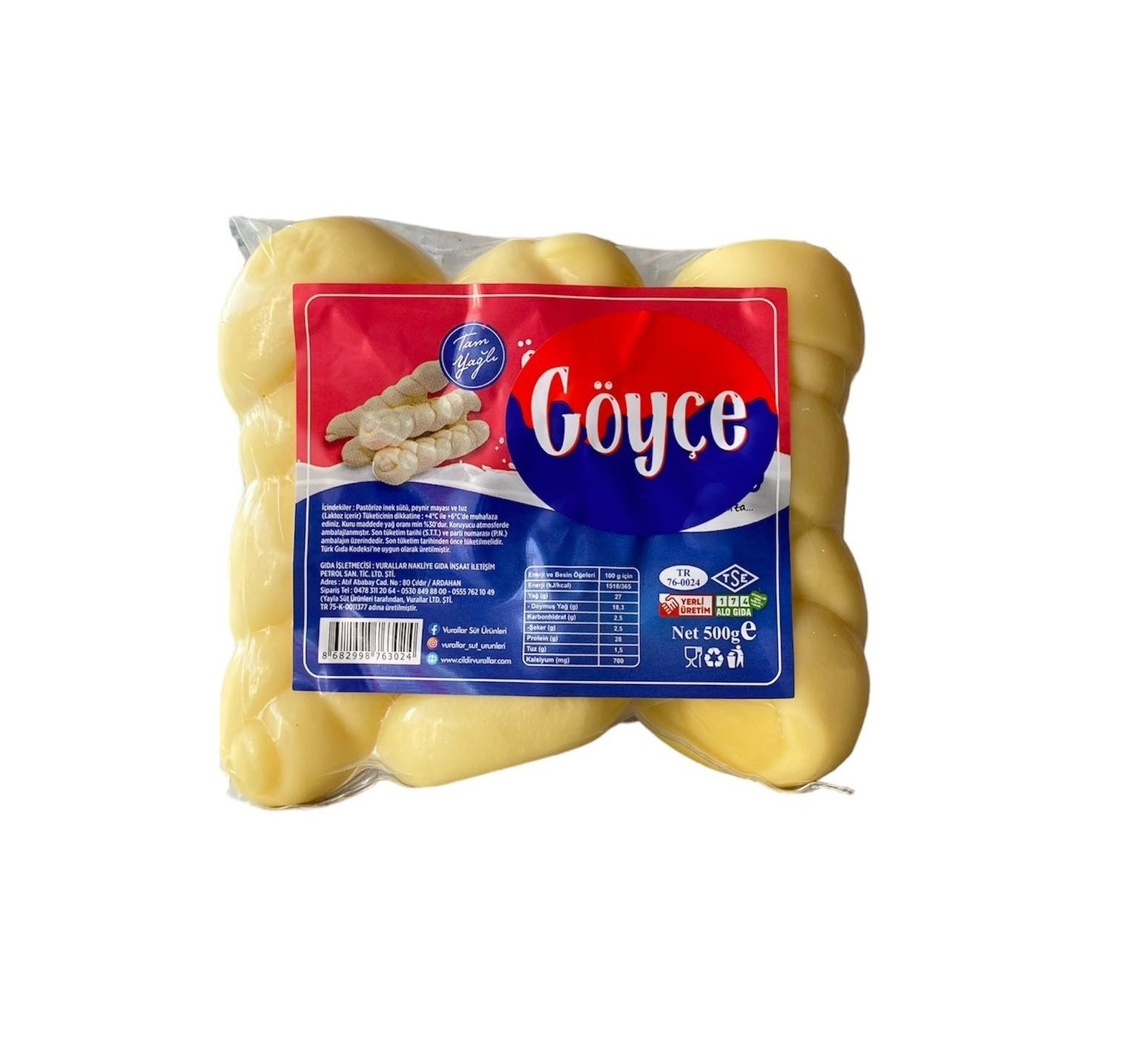 Örgü Peyniri 500 GR